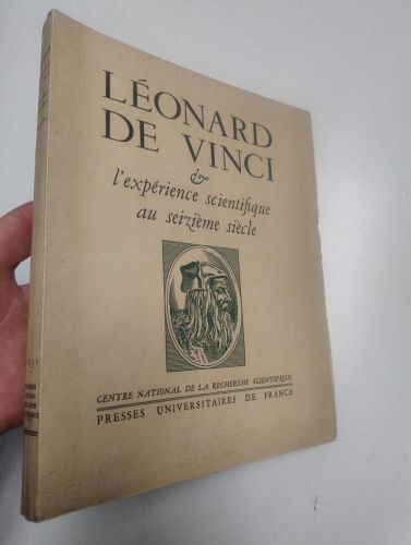 Portada del libro de Léonard de Vinci & l'expérience scientifique au seizième siècle