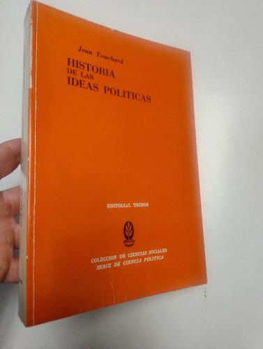 Portada del libro de Historia de las ideas políticas