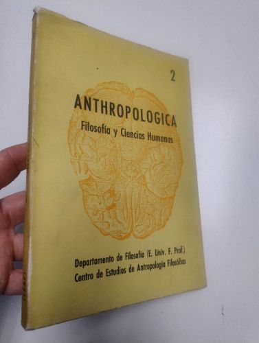 Portada del libro de Anthropologica, 2