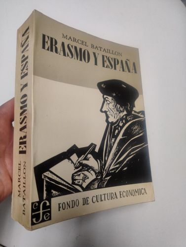 Portada del libro de Erasmo y España