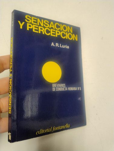 Portada del llibre de Sensación y percepción