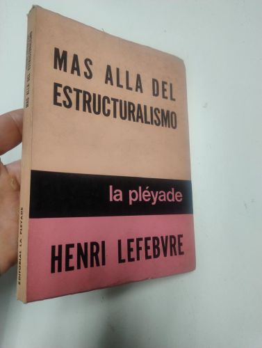 Portada del llibre de Más allá del estructuralismo