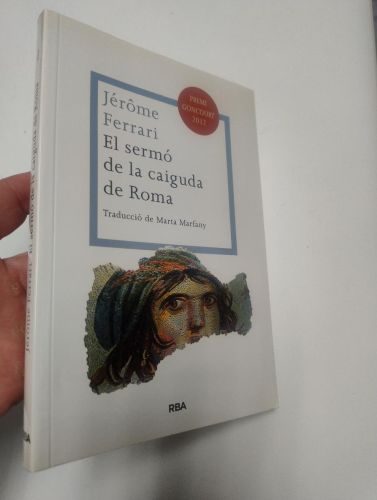 Portada del libro de El sermó de la caiguda de Roma