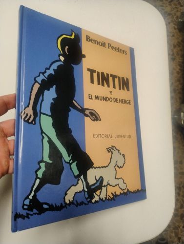 Portada del libro de TINTÍN Y EL MUNDO DE HERGÉ