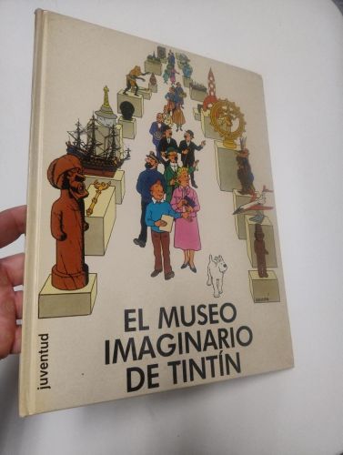 Portada del llibre de EL MUSEO IMAGINARIO DE TINTÍN