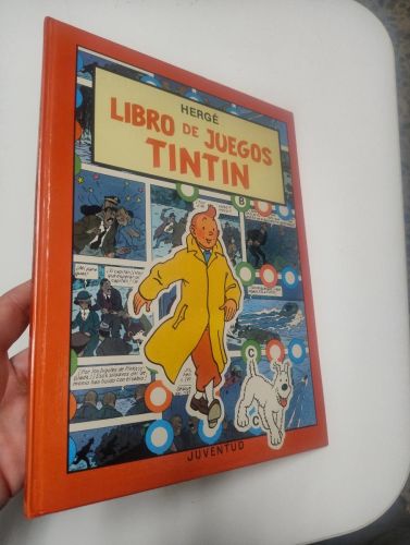 Portada del llibre de LIBRO DE JUEGOS DE TINTÍN