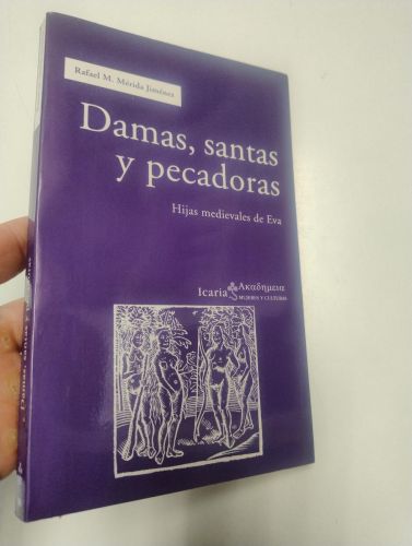 Portada del libro de Damas, santas y pecadoras