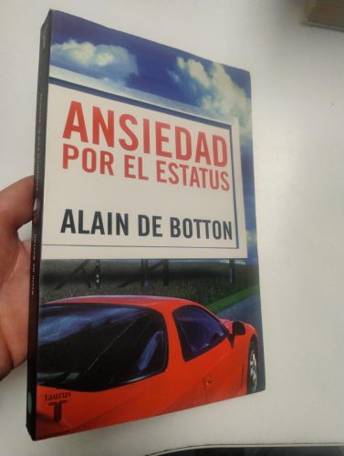 Portada del libro de Ansiedad por el estatus