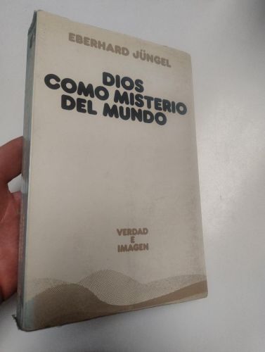 Portada del libro de Dios como misterio del mundo