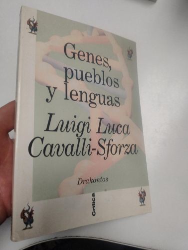 Portada del llibre de Genes, pueblos y lenguas