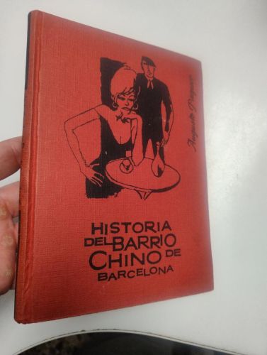 Portada del llibre de Historia del Barrio Chino de Barcelona