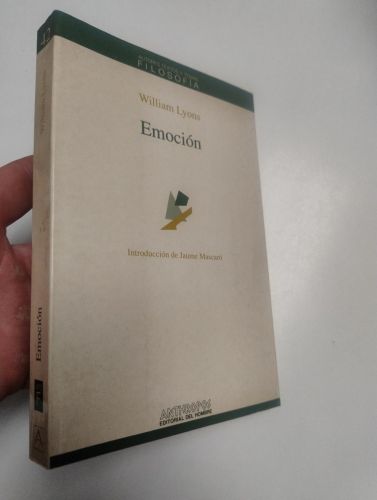 Portada del llibre de Emoción
