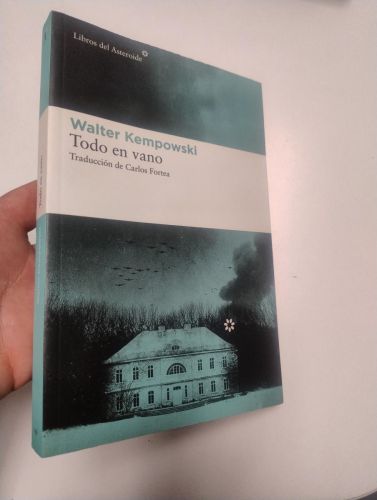 Portada del libro de Todo en vano