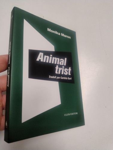 Portada del llibre de Animal trist