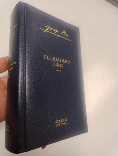 Portada del libro de El quadern gris