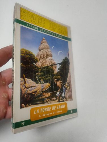 Portada del libro de Space Opera nº 8. La torre de Zanid