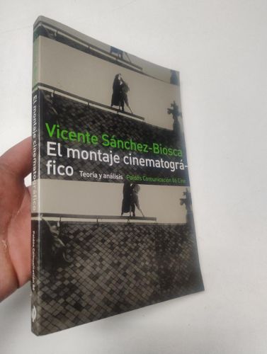 Portada del libro de El montaje cinematográfico