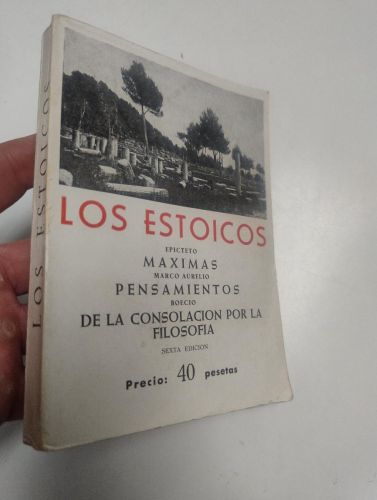Portada del libro de Los estoicos