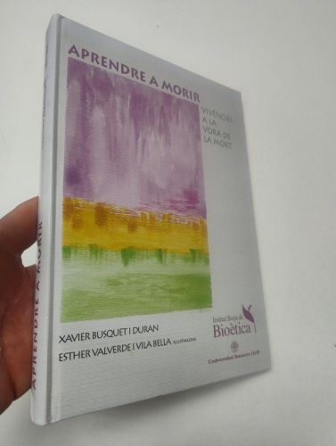Portada del llibre de Aprendre a morir