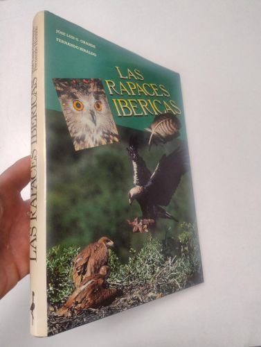Portada del llibre de Las rapaces ibéricas