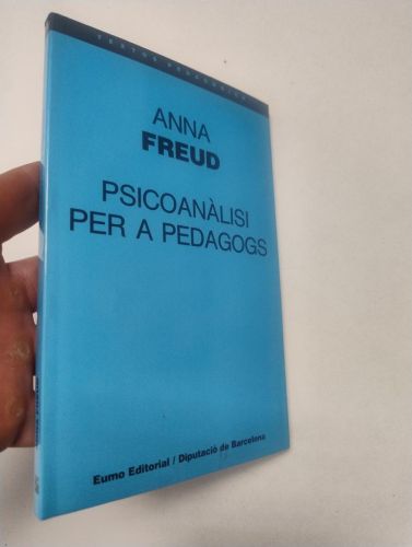 Portada del libro de Psicoanàlisi per a pedagogs