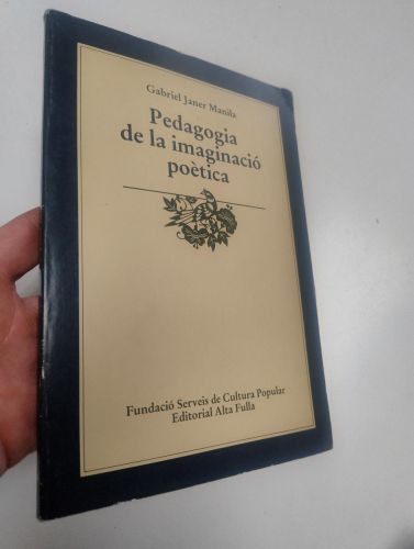 Portada del libro de Pedagogia de la imaginació poètica