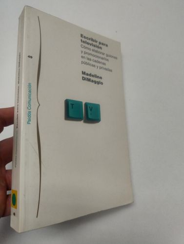Portada del libro de Escribir para televisión