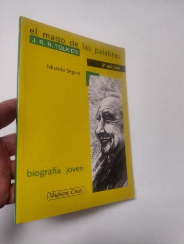 Portada del libro de El mago de las palabras. J. R. R. Tolkien