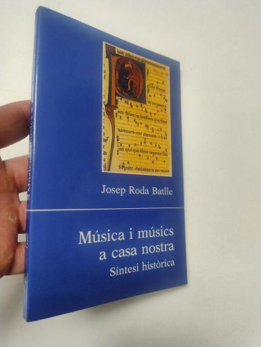 Portada del libro de Música i músics a casa nostra