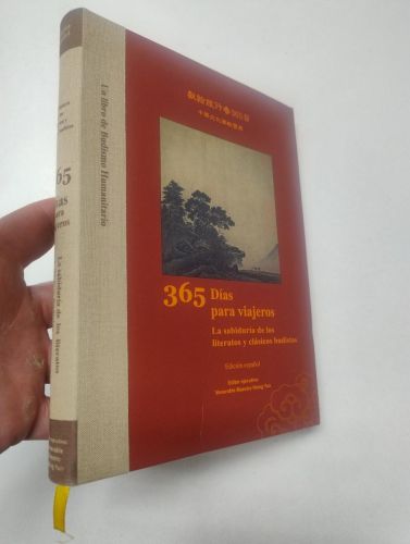 Portada del libro de 365 días para viajeros: la sabiduría de los literatos y clásicos budistas