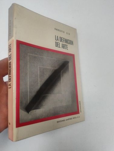 Portada del libro de La definición del arte