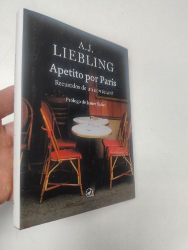 Portada del libro de Apetito por París