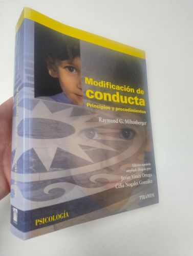 Portada del libro de Modificación de conducta
