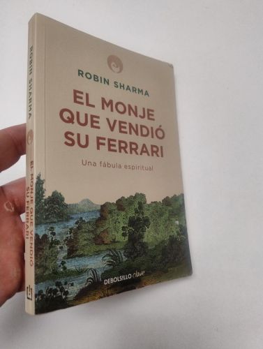 Portada del libro de El monje que vendió su Ferrari