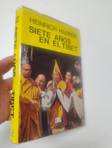 Portada del libro de Siete años en el Tíbet