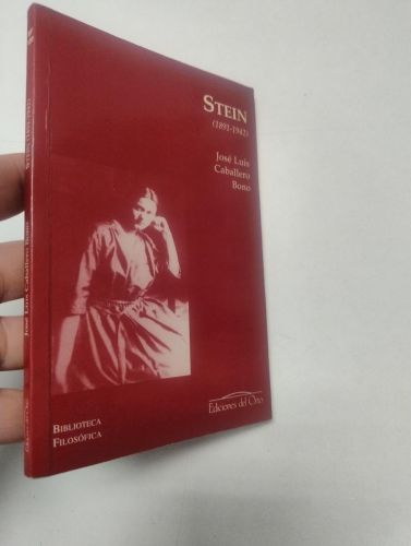 Portada del libro de STEIN (1891-1942)