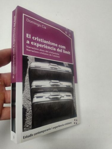 Portada del libro de El Cristianisme com a experiència del límit