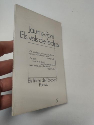 Portada del libro de Els vels de l'eclipsi