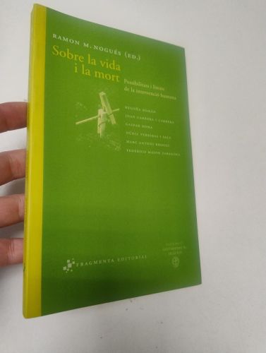 Portada del libro de Sobre la vida i la mort