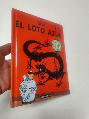 Portada del libro de El Loto Azul
