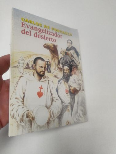 Portada del libro de Carlos de Foucauld, evangelizador del desierto