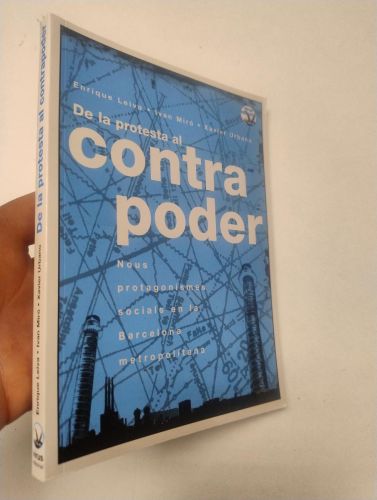 Portada del libro de De la protesta al contrapoder