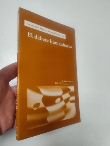 Portada del libro de El debate humanitario