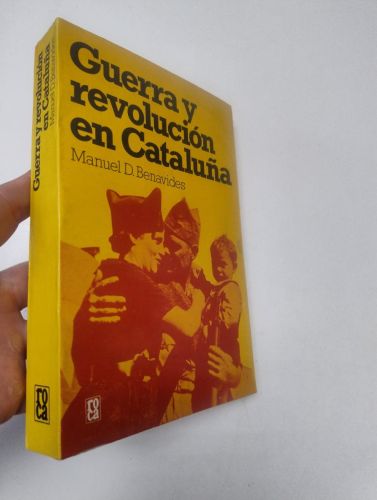 Portada del libro de Guerra y revolución en Cataluña