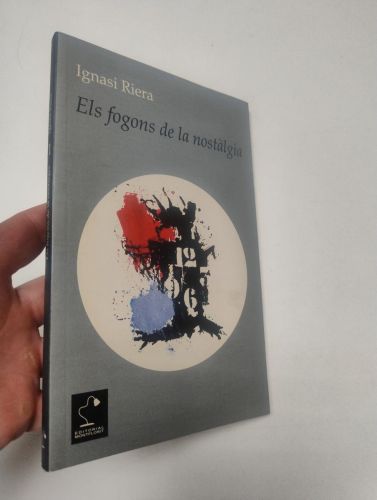 Portada del libro de Els fogons de la nostàlgia (dedicado por el autor)