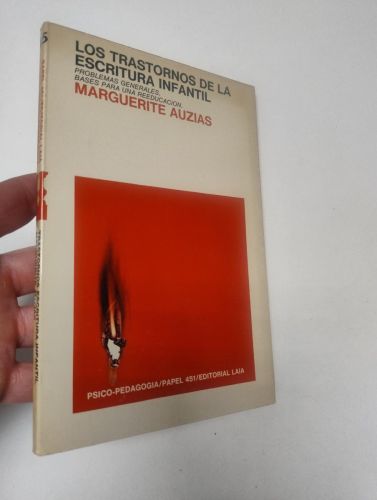 Portada del libro de Los trastornos de la escritura infantil