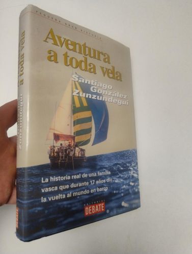 Portada del llibre de Aventura a toda vela
