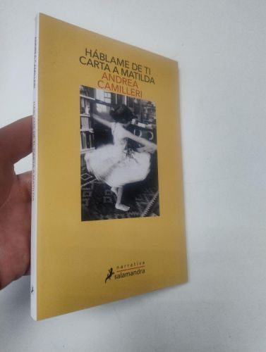 Portada del libro de Háblame de ti. Carta a Matilda