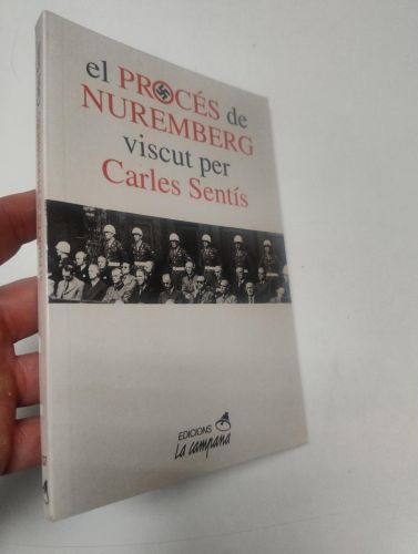 Portada del libro de El procés de Nuremberg viscut per Carles Sentís