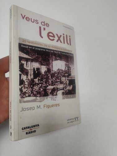 Portada del libro de Veus de l'exili